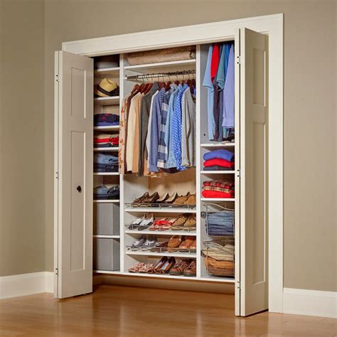 make your own closet organizer.